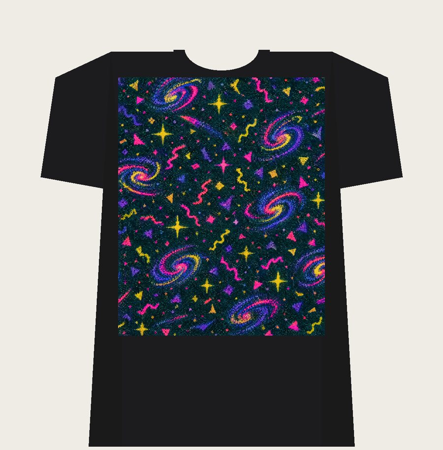 BOWLING CARPET on a black tee