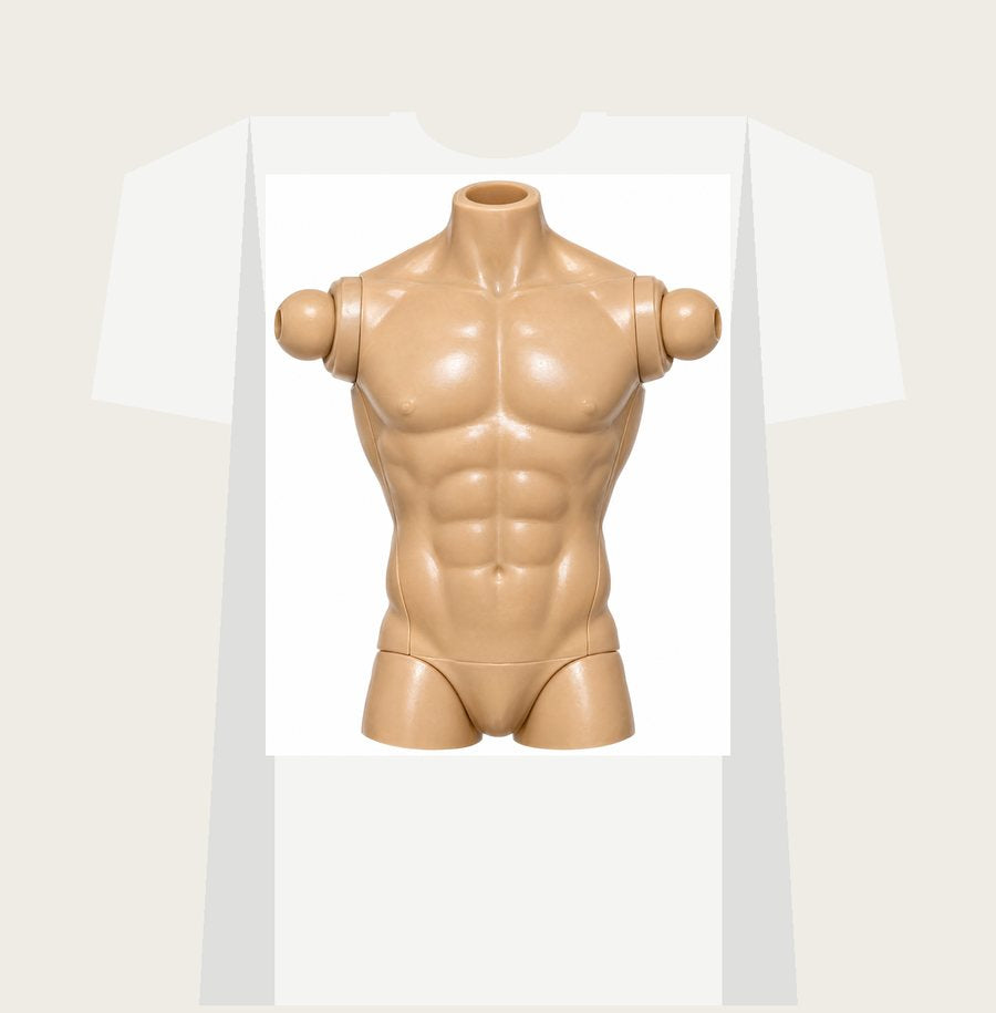 THE DOLL on a white tee
